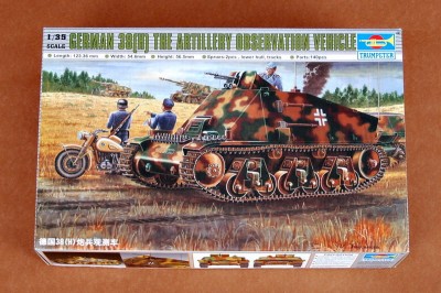 TRUMPETER 00355 1:35 German 38(H) Artillery Observation Vehicle