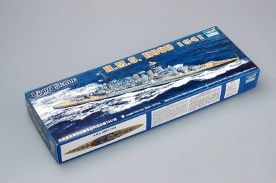 TRUMPETER 05740 1:700 British Battle Cruiser HMS Hood 1941