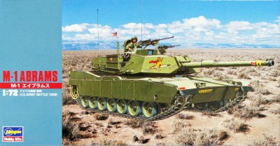 HASEGAWA MT033 1:72 M-1 ABRAMS