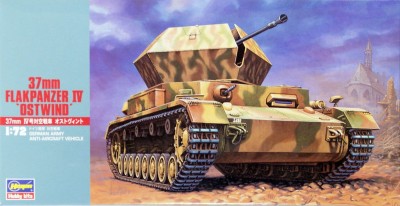 HASEGAWA MT047 1:72 37mm FLAK Panzer IV "Ostwind'"