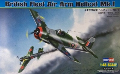 HOBBY BOSS 80360 1:48 British Fleet Air Arm Hellcat Mk.I