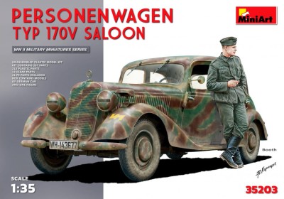 MINIART 35203 1:35 Personenwagen Typ 170V Saloon