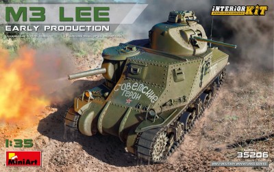 MINIART 35206 1:35 M3 Lee - Early Production Interior Kit
