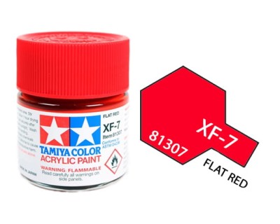 Tamiya 81307 XF-7 Flat Red 23ml