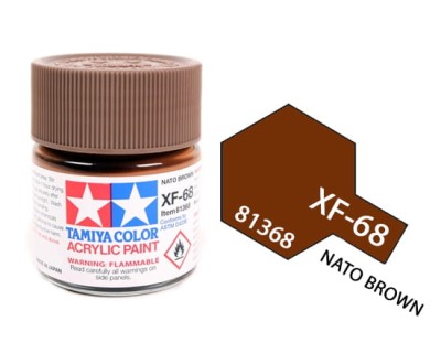 Tamiya 81368 XF-68 NATO Brown 23ml