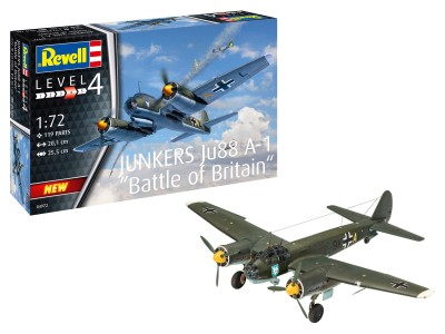 REVELL 04972 1:72 Junkers Ju 88 A-1 Battle of Britain