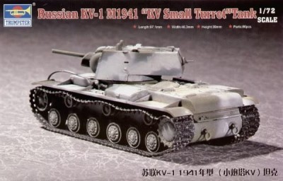 TRUMPETER 07232 1:72 KV-1 M1941