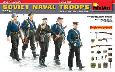 MINIART 35094 1:35 Soviet Naval Troops [SPECIAL edition]