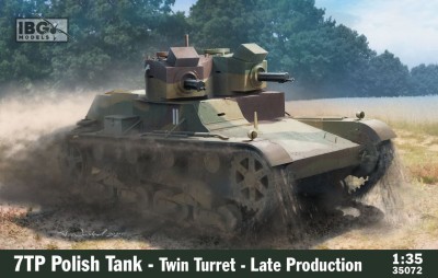 IBG 35072 1:35 7TP Polish Tank - Twin Turret - Late Production