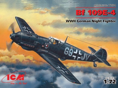 ICM 72134 1:72 Messerschmitt Bf 109E-4