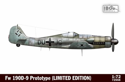 IBG 72558 1:72 Fw 190D-9 Prototype [LIMITED EDITION]