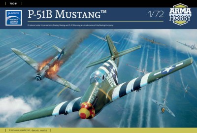 ARMA HOBBY 70041 1:72 P-51B Mustang