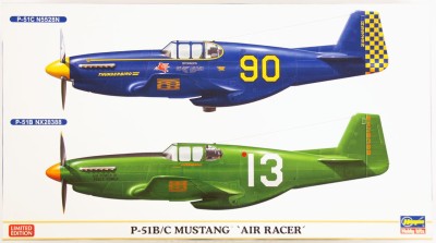 HASEGAWA 02155 1:72 P-51B/C Mustang 'Air Racer'