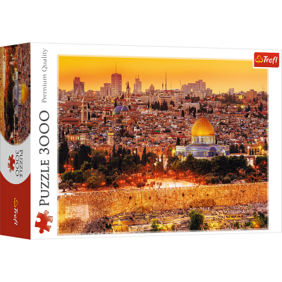 PUZZLE 3000 el. TREFL 33032 Dachy Jerozolimy