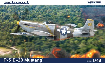 EDUARD 84176 1:48 P-51D-20 Mustang [WEEKEND edition]