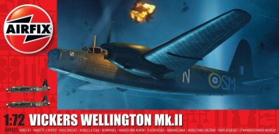 AIRFIX 08021 1:72 Vickers Wellington Mk.II