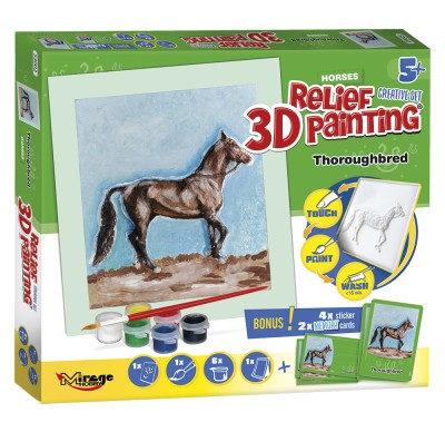 3D RELIEF 53002 THOROUGHBRED EBAY MALOWANKA
