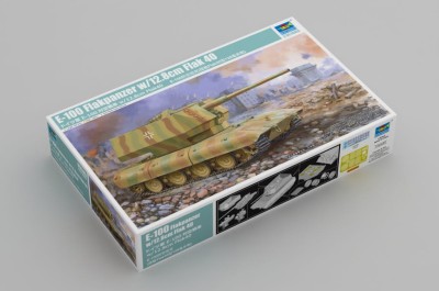 TRUMPETER 09585 1:35 E-100 Flakpanzer w/12.8cm Flak 40