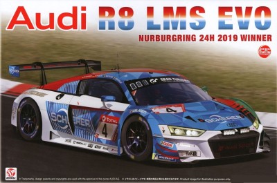 NUNU BEEMAX PN24026 1:24 Audi R8 LMS EVO 2019 Nurburgring 24H Winner