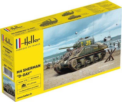 HELLER 79892 1:72 M4 SHERMAN "D-DAY"