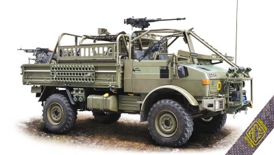 ACE 72458 1:72 JACAM 4x4 Unimog for long-range patrol missions