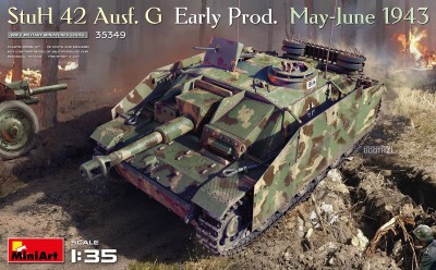 MINIART 35349 1:35 StuH 42 Ausf. G Early Prod. May-June 1943