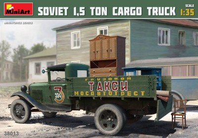 MINIART 38013 1:35 SOVIET 1,5 TON CARGO TRUCK