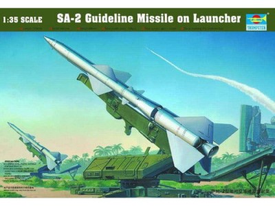 TRUMPETER 00206 1:35 SA-2 Guideline Missile on Launcher