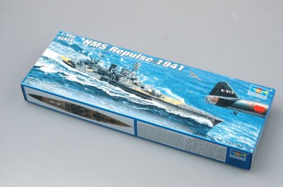 TRUMPETER 05763 1:700 British Battleship HMS Repulse 1941