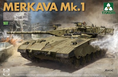 TAKOM 2078 1:35 Israeli Main Battle Tank Merkava Mk.1