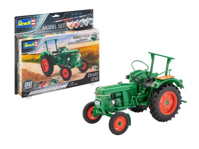 REVELL 67821 1:24 Tractor Deutz D30 [MODEL SET] [EASY-CLICK system]