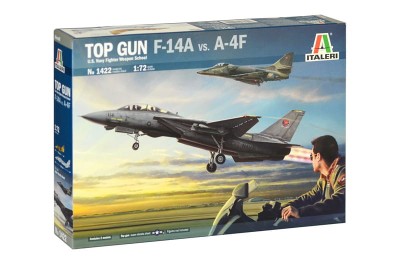 ITALERI 1422 1:72 "Top Gun" F-14A vs A-4F