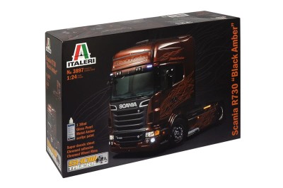 ITALERI 3897 1:24 Showtruck Scania R730 ''Black Amber''