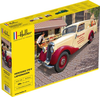 HELLER 80736 1:24 Mercedes 170 V Lieferwagen