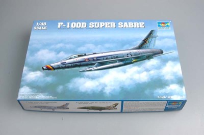 TRUMPETER 02839 1:48 North American F-100D Super Sabre