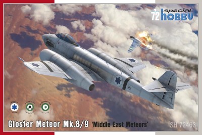 SPECIAL HOBBY 72463 1:72 Gloster Meteor Mk.8/9 'Middle East Meteors'