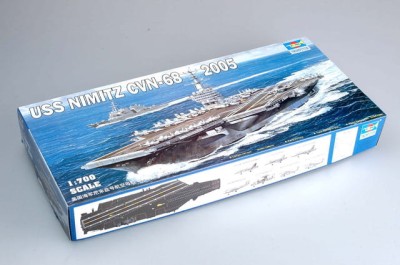 TRUMPETER 05739 1:700 USS Nimitz CVN-68 2005