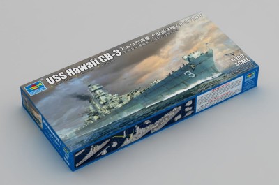 TRUMPETER 06740 1:700 USS Hawaii CB-3