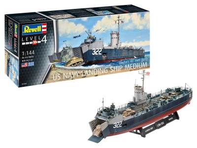 REVELL 05169 1:144 USS Navy Landing Ship Medium