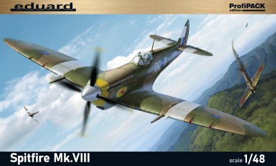 EDUARD 8284 1:48 Spitfire Mk. VIII [PROFIPACK edition]