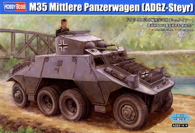 HOBBY BOSS 83890 1:35 M35 Mittlere Panzerwagen (ADGZ-Steyr)