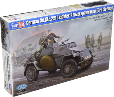 HOBBY BOSS 83812 1:35 German Sd.Kfz.221 leichter Panzerspähwagen (3rd Series)