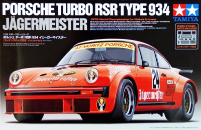 TAMIYA 24328 1:24 Porsche Turbo RSR Type 934 Jägermeister