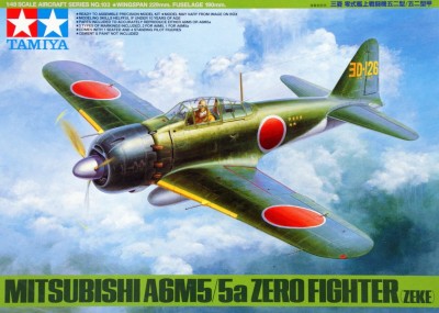TAMIYA 61103 1:48 Mitsubishi A6M5/5a Zero Fighter (Zeke)