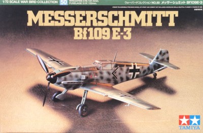 TAMIYA 60750 1:72 Messerschmitt Bf109E-3