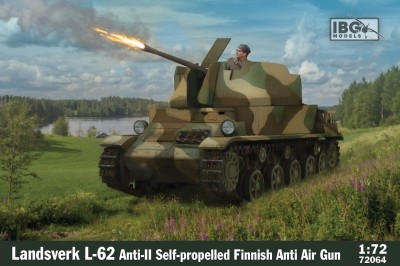 IBG 72064 1:72 Landsverk L-62 Anti-II Self-propelled Finnish Anti Air Gun