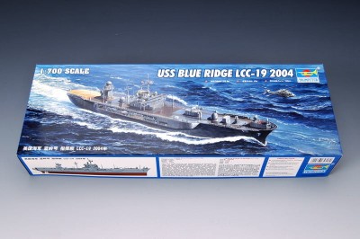 TRUMPETER 05717 1:700 USS Blue Ridge LCC-19 2004