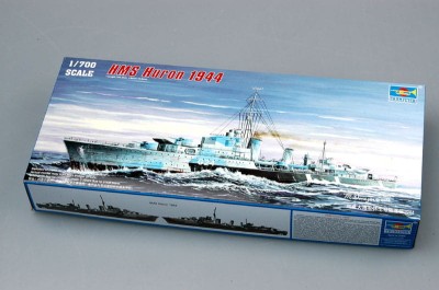 TRUMPETER 05759 1:700 Tribal-class destroyer HMS Huron (G24) 1944