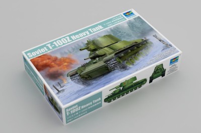 TRUMPETER 09591 1:35 Soviet T-100Z Heavy Tank