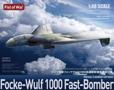 MODELCOLLECT UA48010 1:48 Focke-Wulf 1000 Fast Bomber Heavy-Loaded Version